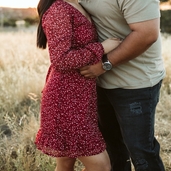 Abercrombie & Fitch Dresses & Skirts - Abercrombie Ruffle-Hem A-Line Dress